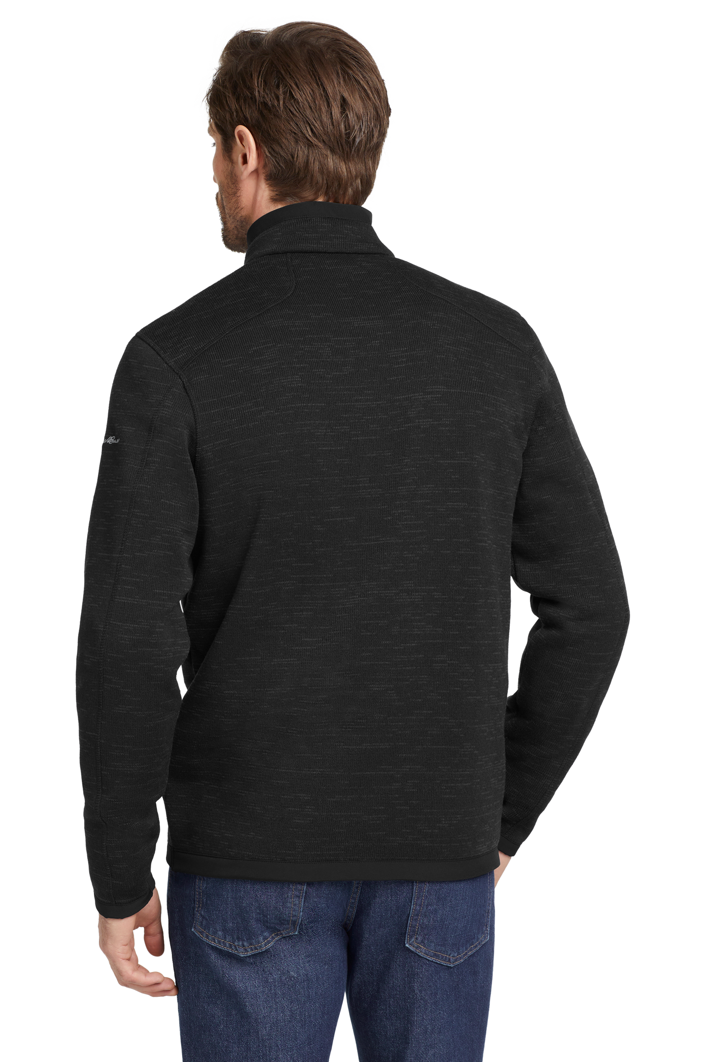 Eddie Bauer ® Sweater Fleece 1/4-Zip - Black