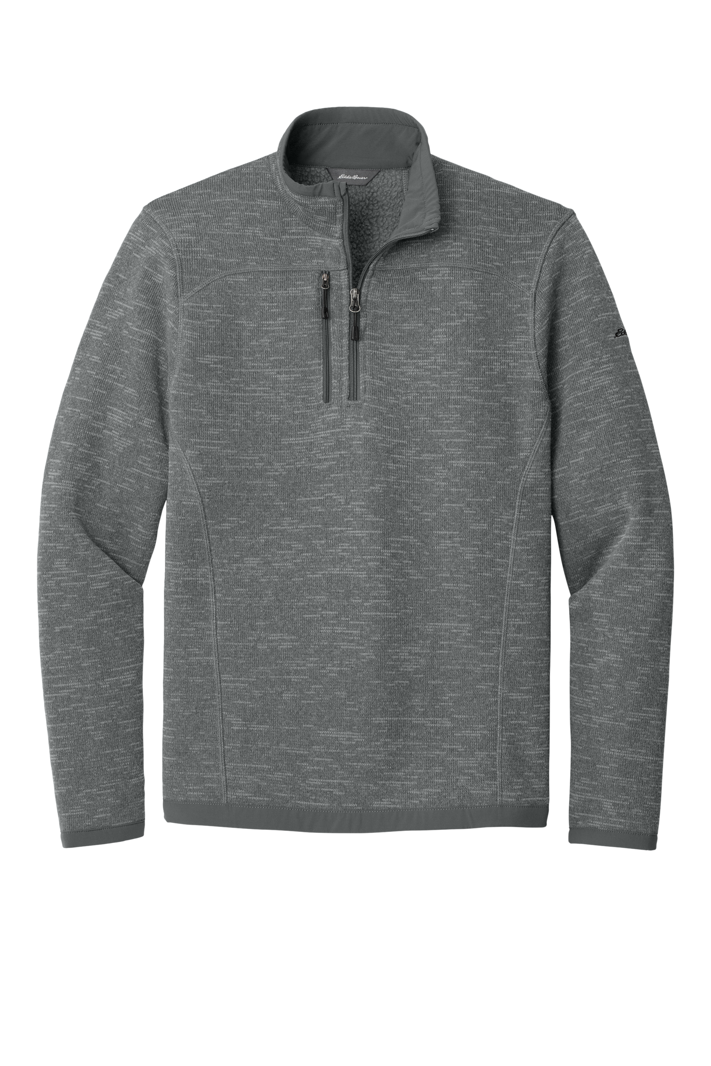 Eddie Bauer ® Sweater Fleece 1/4-Zip - Dark Heather Grey