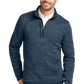 Eddie Bauer ® Sweater Fleece 1/4-Zip - River Blue Navy Heather