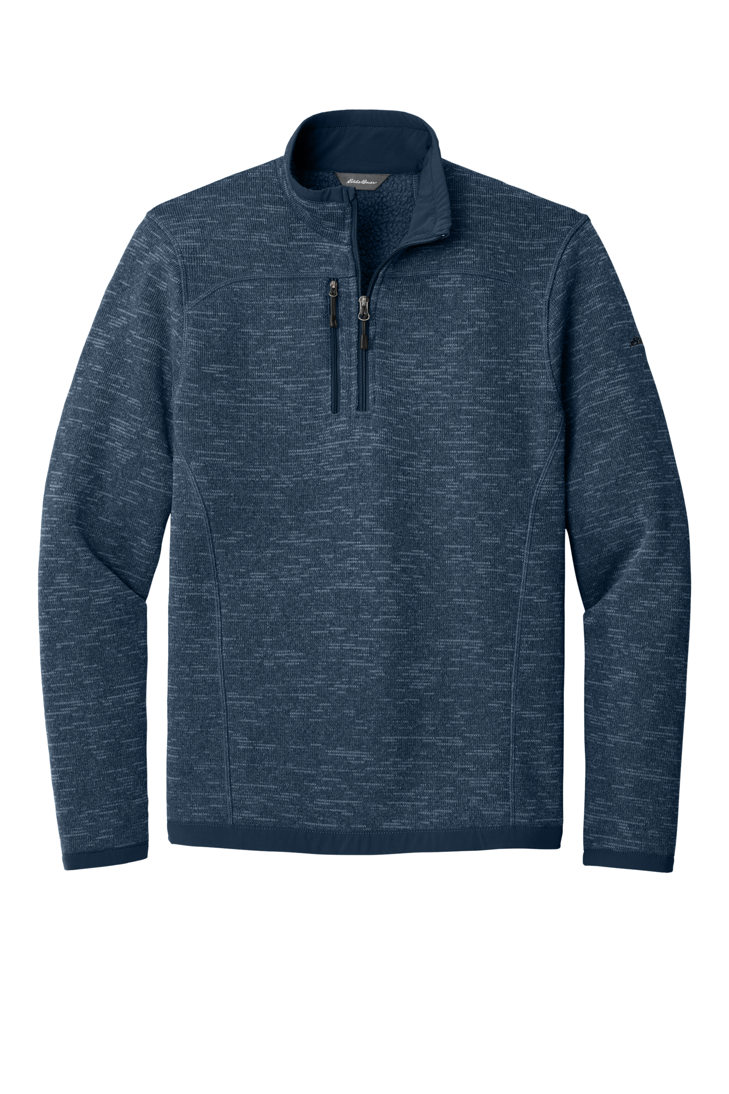 Eddie Bauer ® Sweater Fleece 1/4-Zip - River Blue Navy Heather