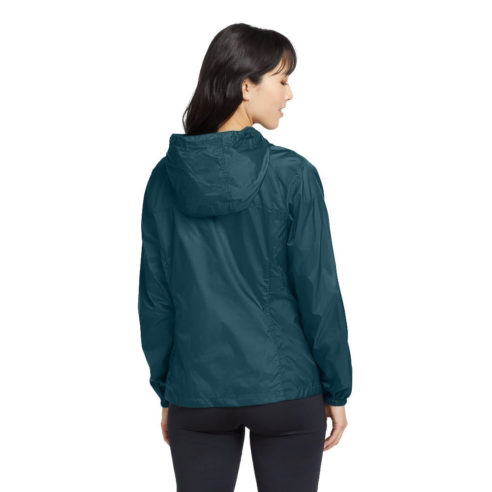 Eddie Bauer® Women's Packable Wind Jacket - Adriatic Blue