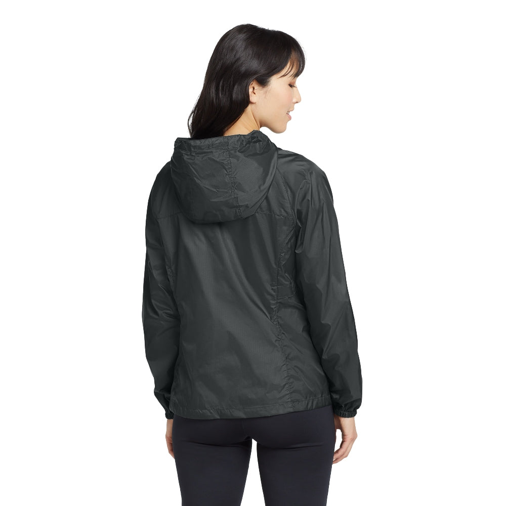 Eddie Bauer® Women's Packable Wind Jacket - Grey Steel