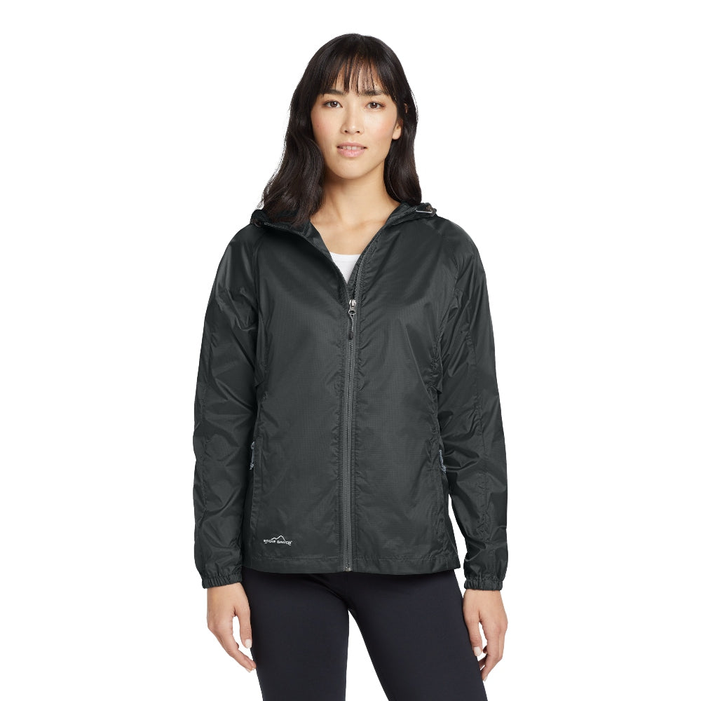 Eddie Bauer® Women's Packable Wind Jacket - Grey Steel