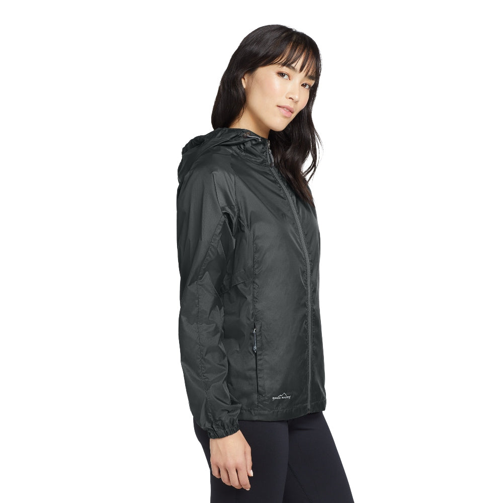 Eddie Bauer® Women's Packable Wind Jacket - Grey Steel