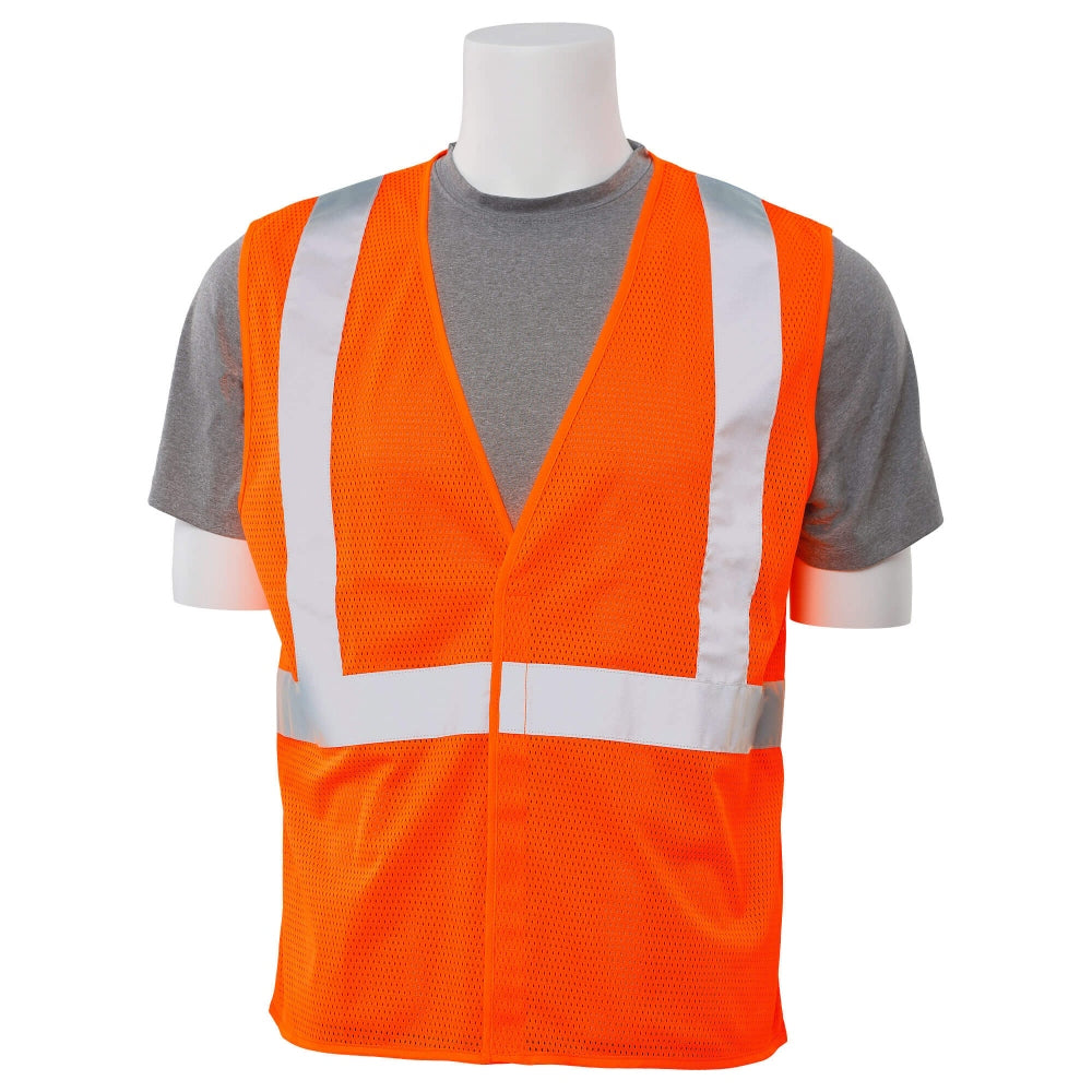 ERB by Delta Plus S362 Type R Class 2 Mesh Economy Safety Vest - Orange