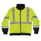 Ergodyne GloWear 8379 Type R Class 3 Fleece Lined Bomber Jacket - Yellow/Lime