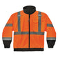 Ergodyne GloWear 8379 Type R Class 3 Fleece Lined Bomber Jacket - Orange