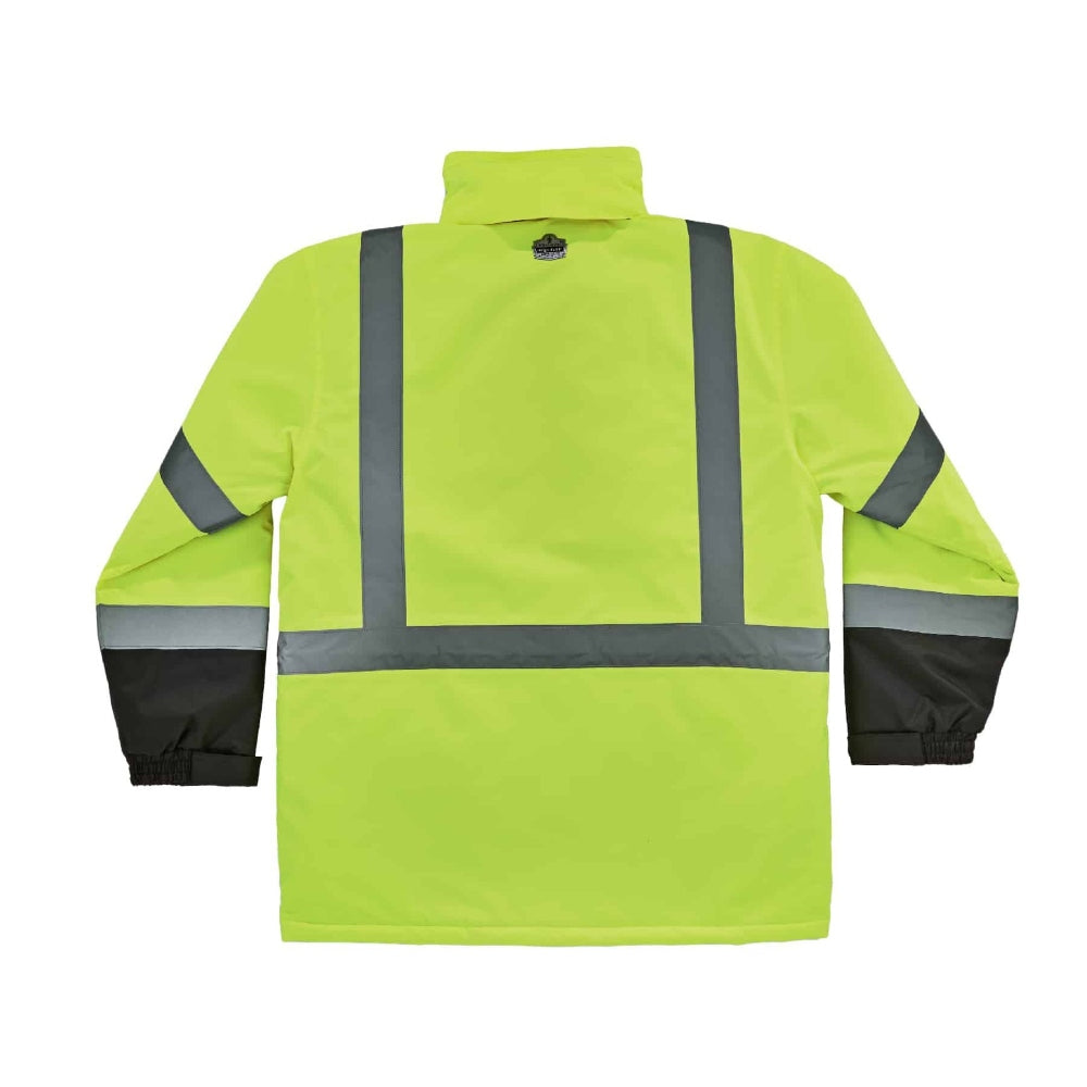 Ergodyne GloWear 8384 Type R Class 3 Thermal Parka - Yellow/Lime