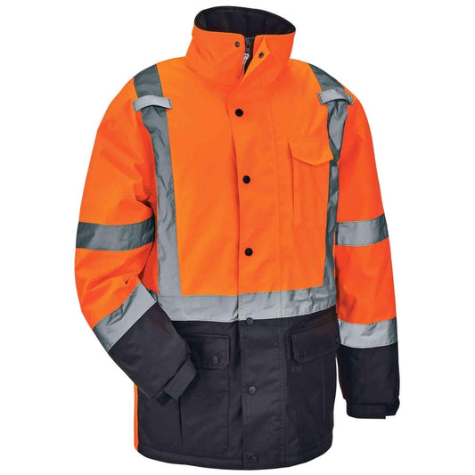 Ergodyne GloWear 8384 Type R Class 3 Thermal Parka - Orange