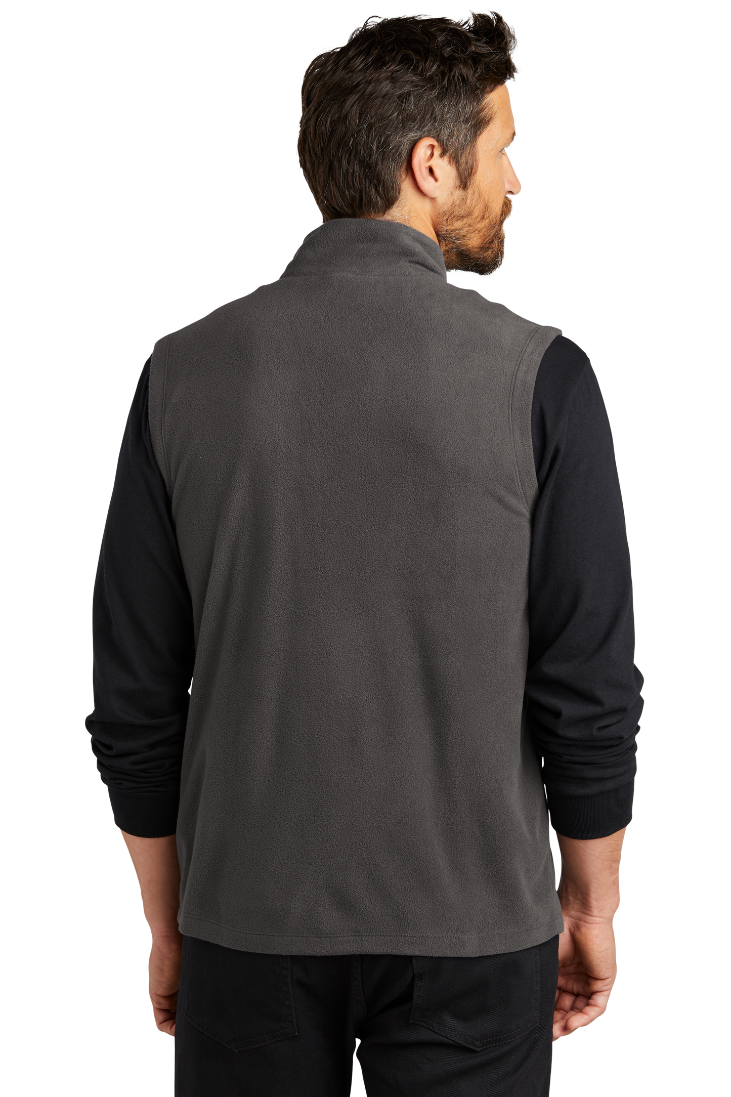 Port Authority® Accord Microfleece Vest - Pewter