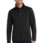 Port Authority® Pique Fleece Jacket - Black