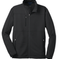 Port Authority® Pique Fleece Jacket - Black