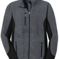 Port Authority® R-Tek® Pro Fleece Full-Zip Jacket - Charcoal Heather / Black