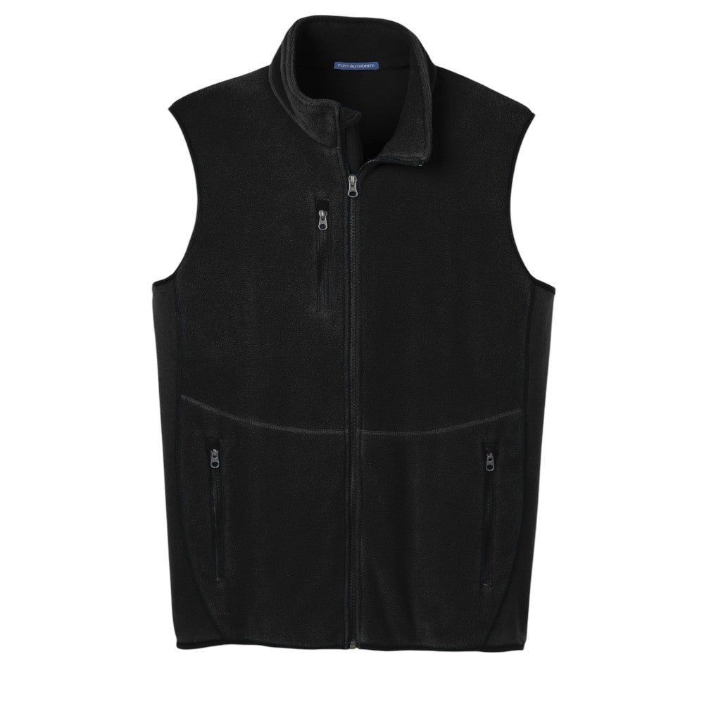 Port Authority® R-Tek® Pro Fleece Full-Zip Vest - Black / Black