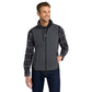 Port Authority® R-Tek® Pro Fleece Full-Zip Vest - Charcoal Heather / Black