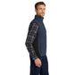 Port Authority® R-Tek® Pro Fleece Full-Zip Vest - Navy Heather / Black