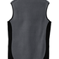 Port Authority® R-Tek® Pro Fleece Full-Zip Vest - Charcoal Heather / Black