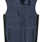 Port Authority® R-Tek® Pro Fleece Full-Zip Vest - Navy Heather / Black