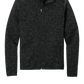Port Authority® Sweater Fleece Jacket - Black Heather