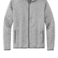 Port Authority® Sweater Fleece Jacket - Grey Heather