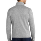 Port Authority® Sweater Fleece Jacket - Grey Heather