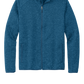 Port Authority® Sweater Fleece Jacket - Medium Blue Heather