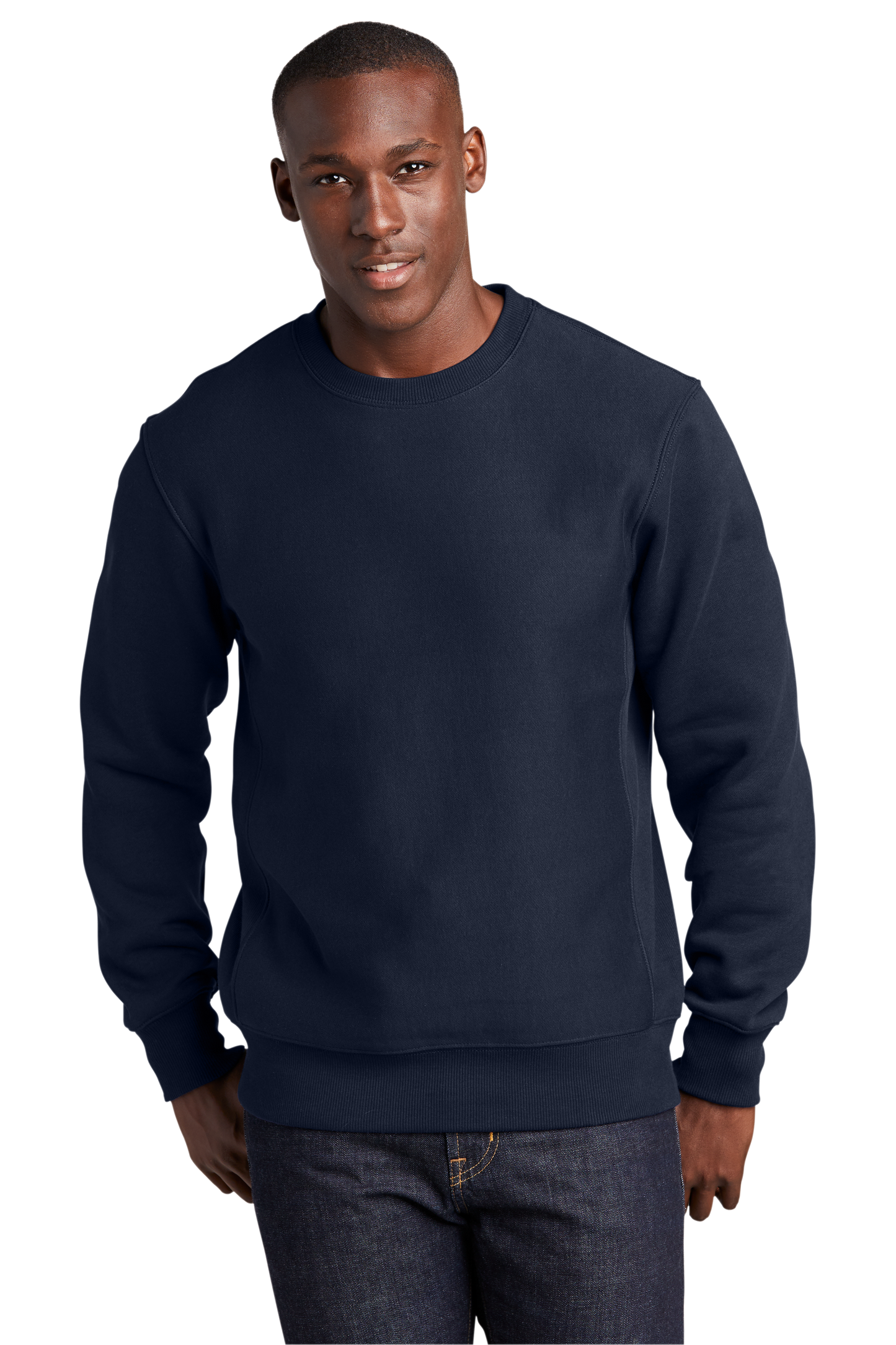 Sport-Tek® Super Heavyweight Crewneck Sweatshirt - True Navy