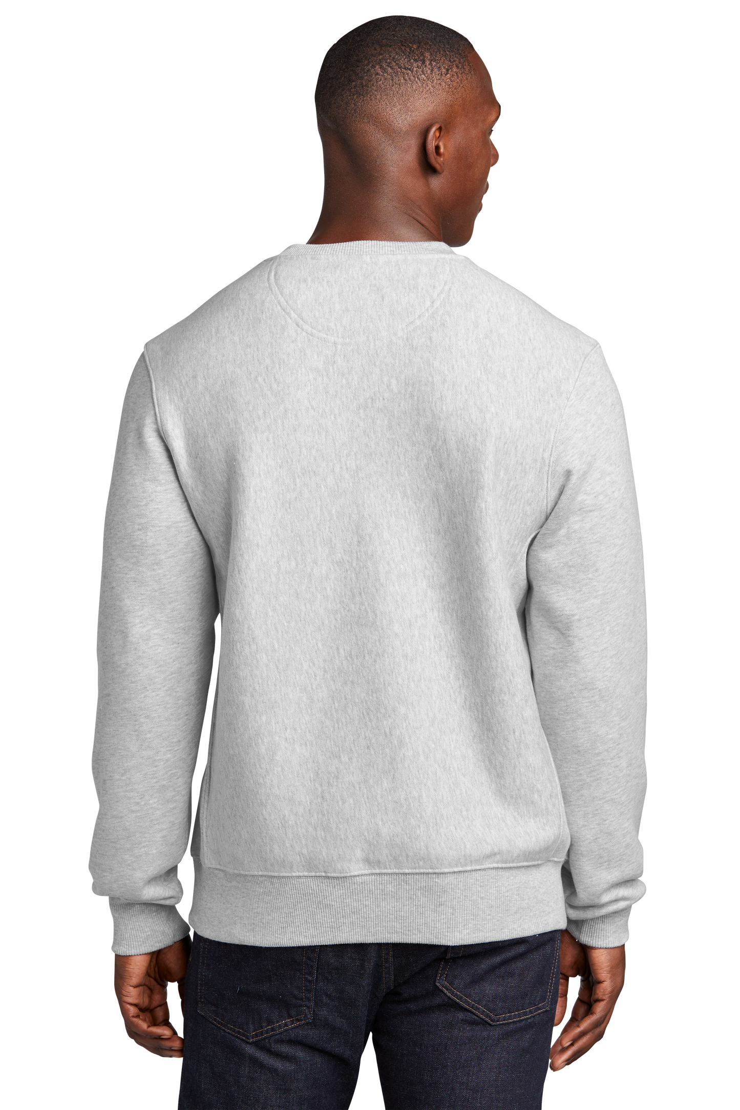 Sport-Tek® Super Heavyweight Crewneck Sweatshirt - Athletic Heather