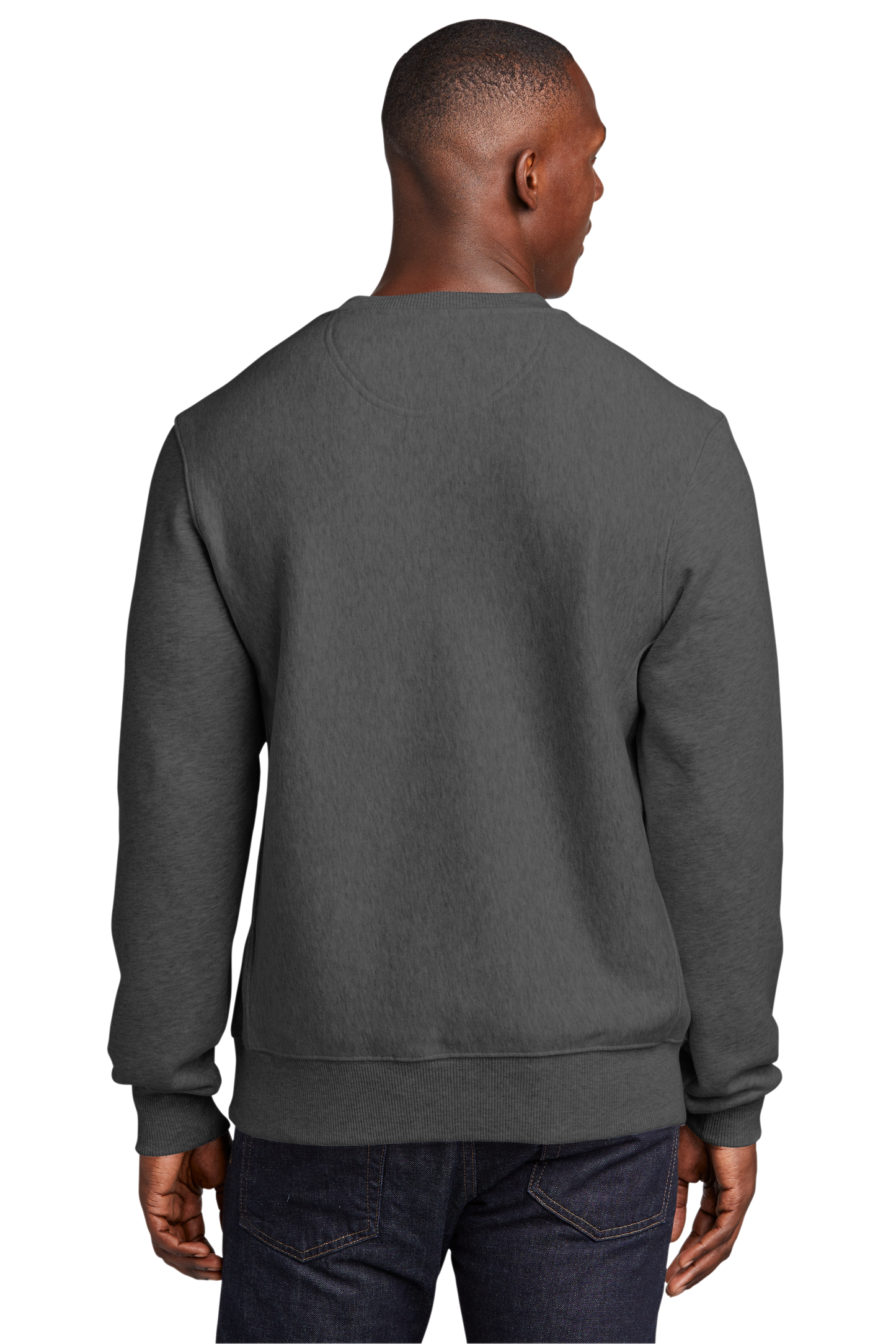 Sport-Tek® Super Heavyweight Crewneck Sweatshirt - Graphite Heather