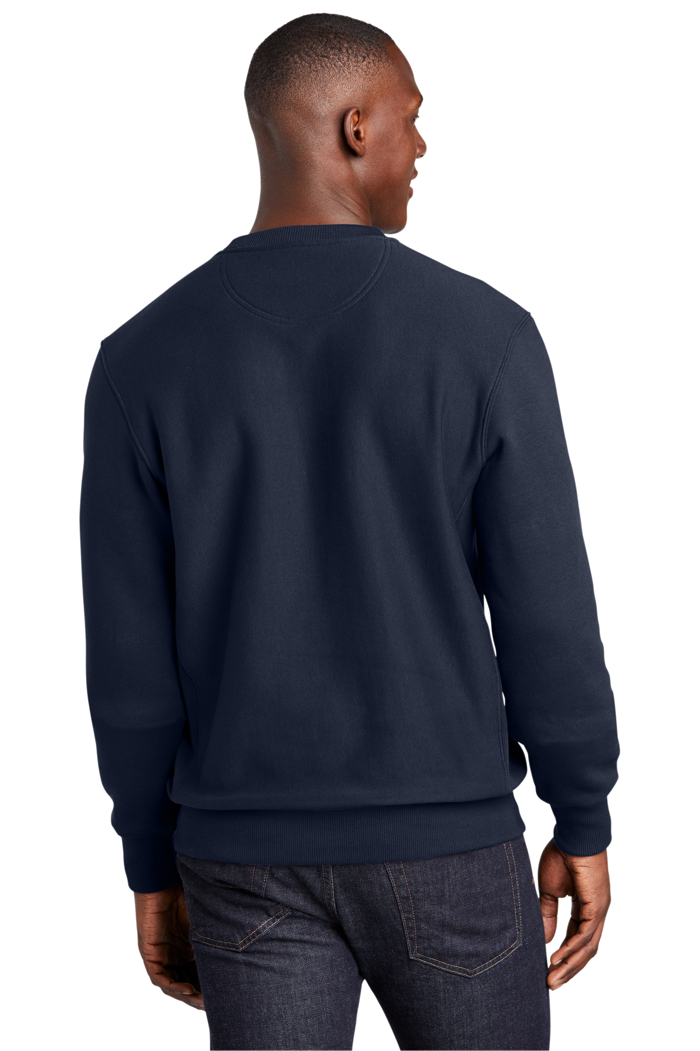 Sport-Tek® Super Heavyweight Crewneck Sweatshirt - True Navy
