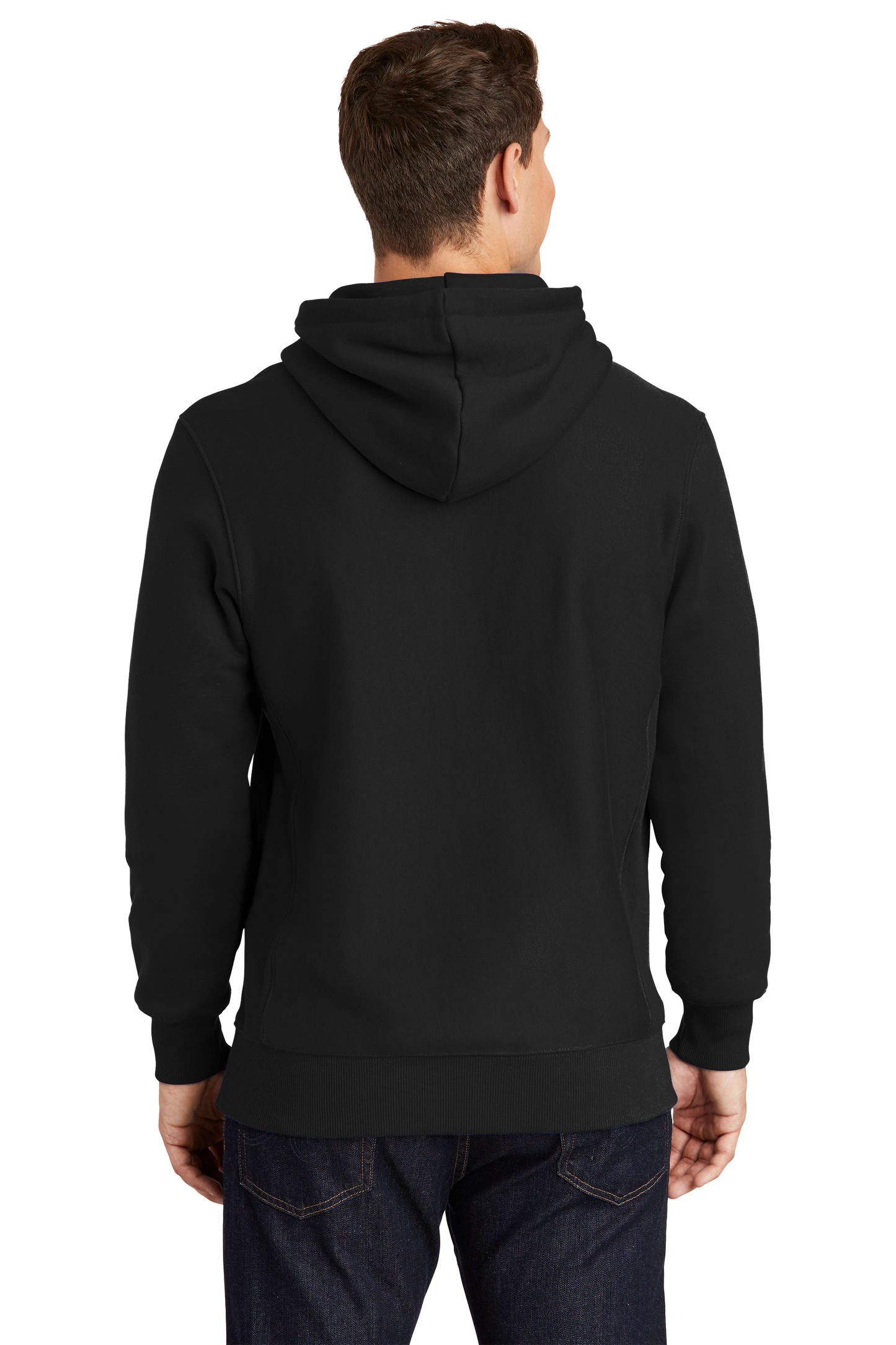 Sport-Tek® Super Heavyweight Pullover Hooded Sweatshirt - Black