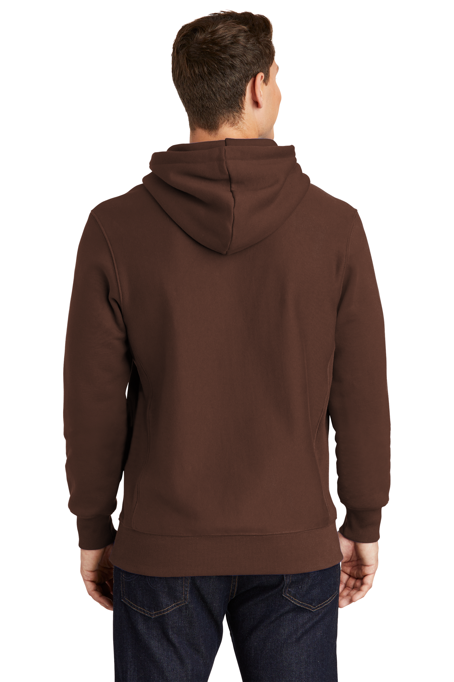 Sport-Tek® Super Heavyweight Pullover Hooded Sweatshirt - Brown