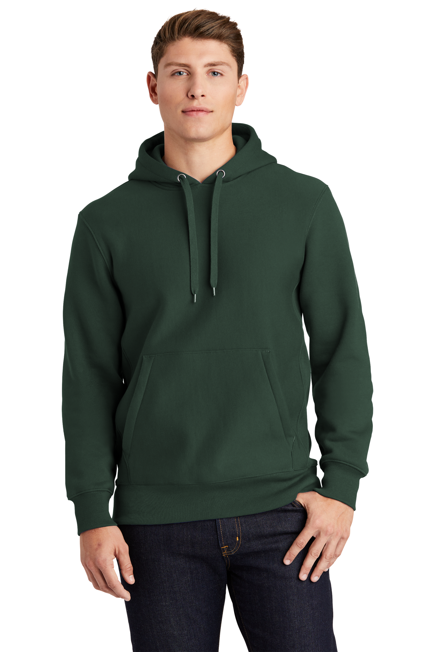 Sport-Tek® Super Heavyweight Pullover Hooded Sweatshirt - Dark Green