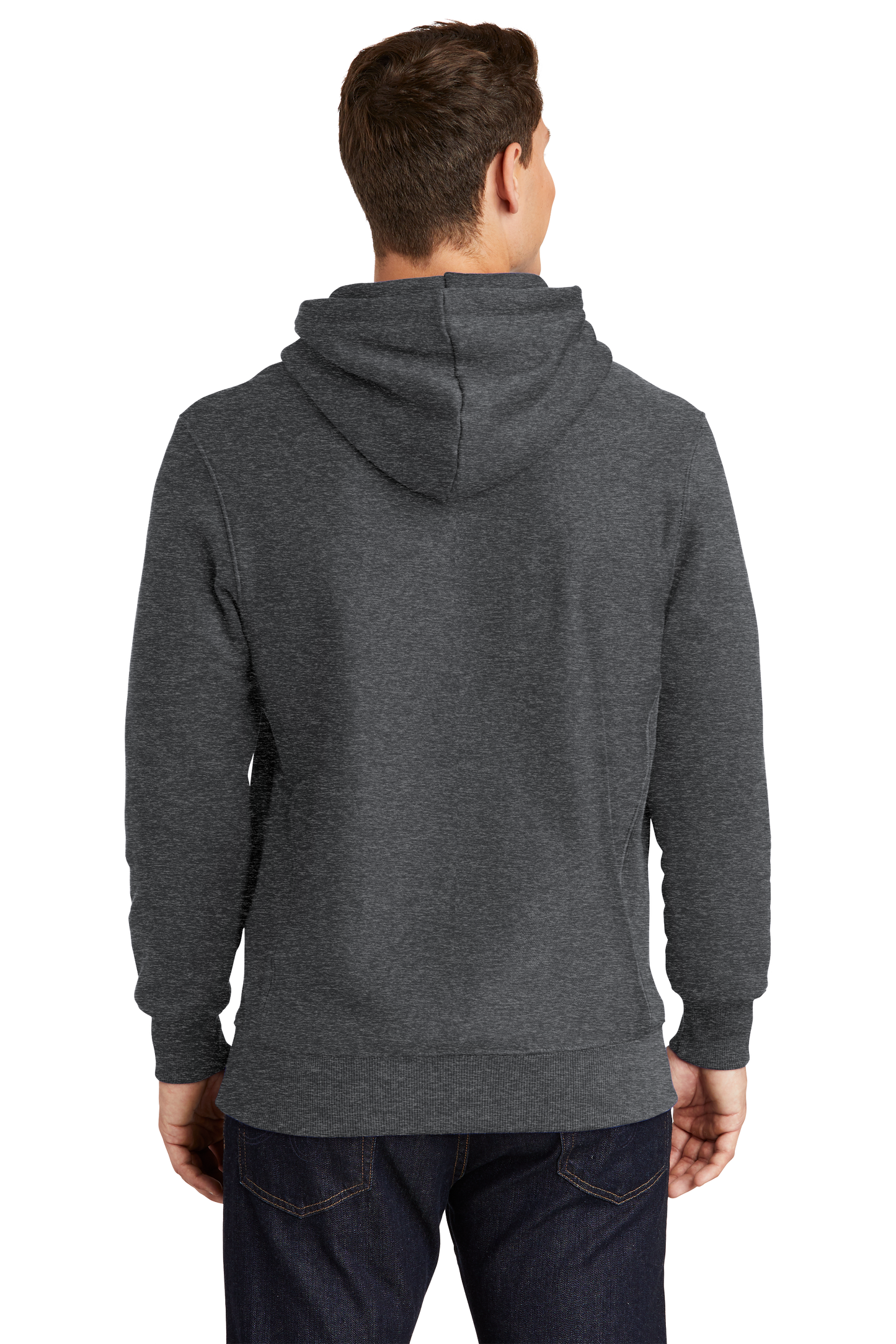 Sport-Tek® Super Heavyweight Pullover Hooded Sweatshirt - Graphite Heather