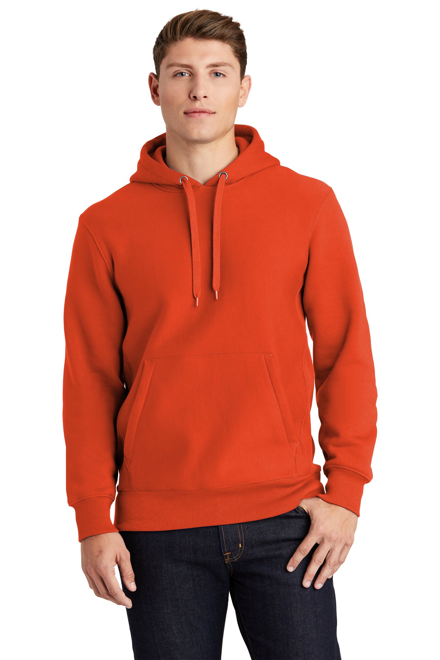 Sport-Tek® Super Heavyweight Pullover Hooded Sweatshirt - Orange
