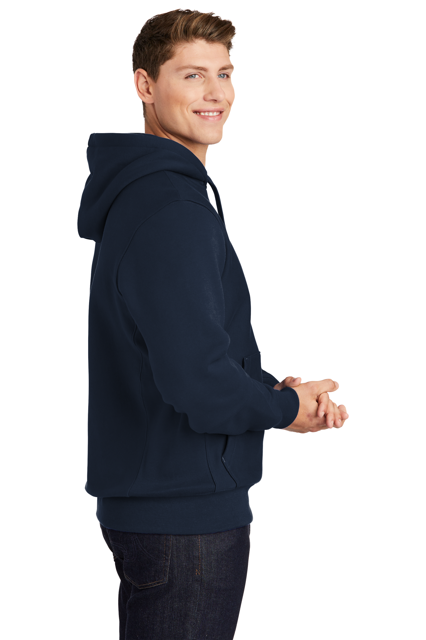 Sport-Tek® Super Heavyweight Pullover Hooded Sweatshirt - True Navy