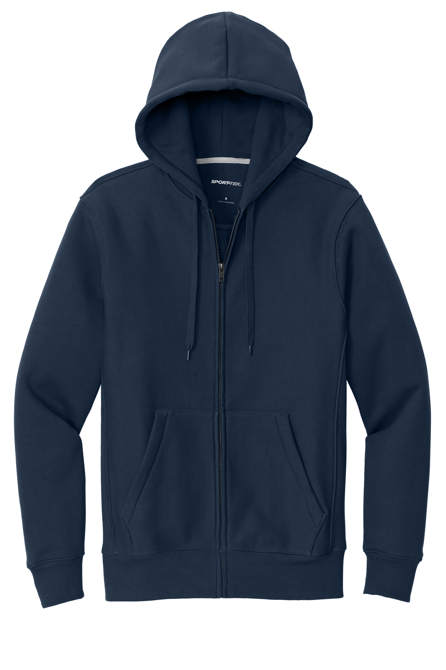 Sport-Tek® Super Heavyweight Full-Zip Hooded Sweatshirt - True Navy