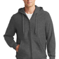 Sport-Tek® Super Heavyweight Full-Zip Hooded Sweatshirt - Graphite Heather
