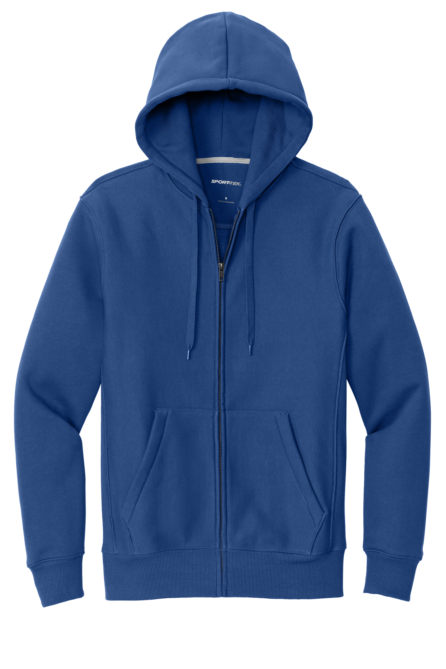 Sport-Tek® Super Heavyweight Full-Zip Hooded Sweatshirt - Royal