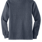 Port Authority® Slub Fleece 14-Zip Pullover - Slate Grey