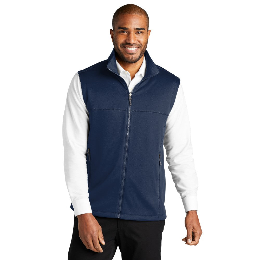 Port Authority® Collective Smooth Fleece Vest - River Blue Navy