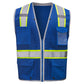 GSS Safety 1712 Enhanced Visibility Hype-Lite Heavy Duty Safety Vest - Blue