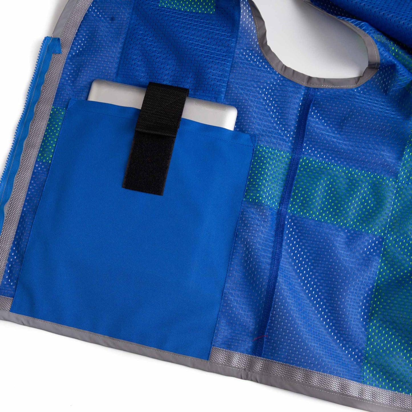 GSS Safety 1712 Enhanced Visibility Hype-Lite Heavy Duty Safety Vest - Blue
