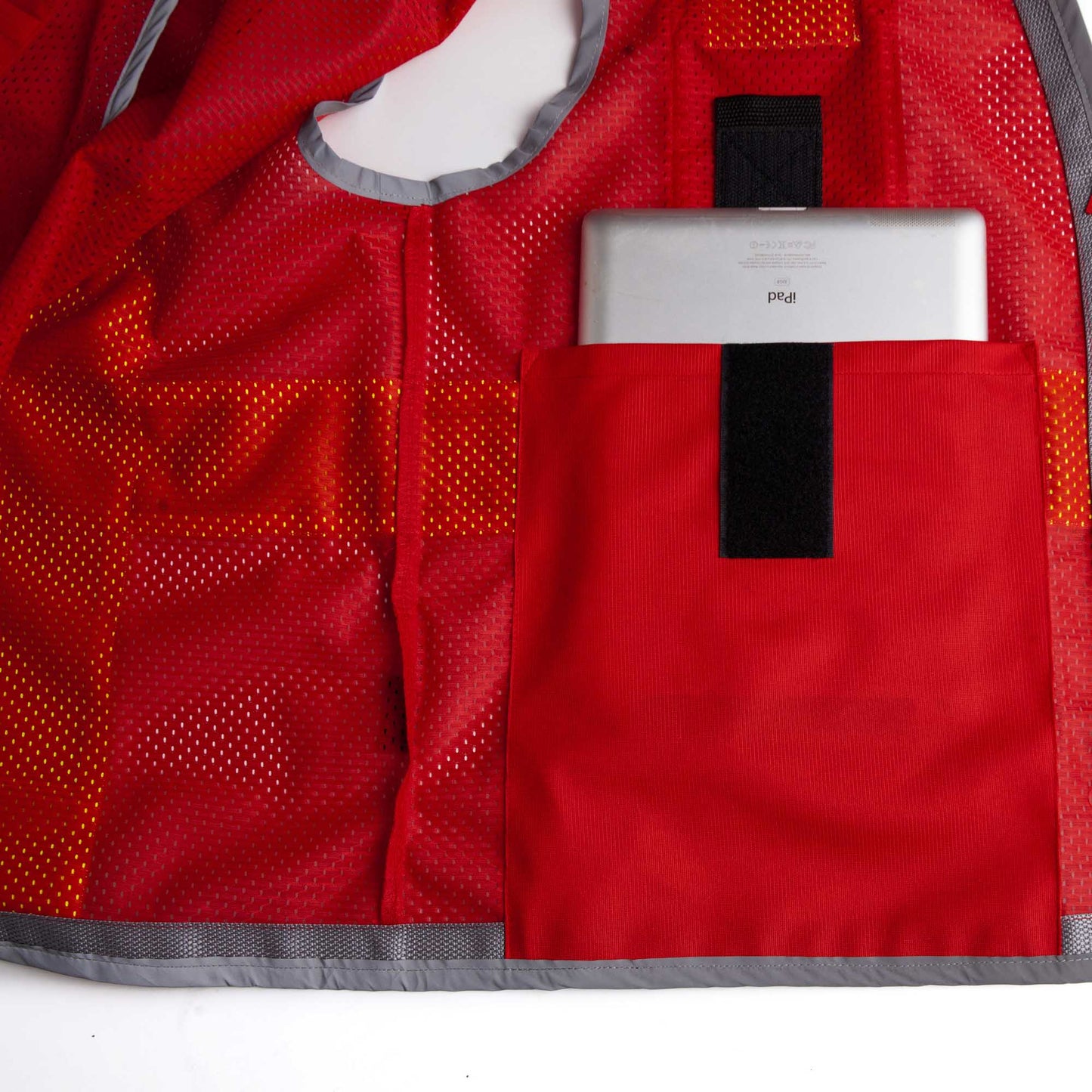GSS Safety 1712 Enhanced Visibility Hype-Lite Heavy Duty Safety Vest - Red