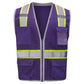 GSS Safety 1712 Enhanced Visibility Hype-Lite Heavy Duty Safety Vest - Purple
