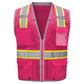 GSS Safety 1712 Enhanced Visibility Hype-Lite Heavy Duty Safety Vest - Pink