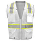 GSS Safety 1712 Enhanced Visibility Hype-Lite Heavy Duty Safety Vest - White
