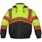 GSS Safety 8010 Non-ANSI Ripstop Winter Bomber Safety Jacket - Yellow/Lime