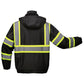 GSS Safety 8011 Non-ANSI Ripstop Winter Bomber Safety Jacket - Black