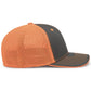 Pacific Headwear Trucker PacFlex Cap - Graphite/Neon Orange/Graphite